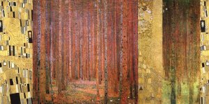 Klimt Patterns - Forest II