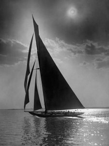 Edwin Levick - The Vanitie During the America's Cup, CA. 1900-1910