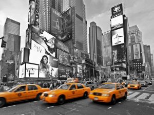 Vadim Ratsenskiy - Taxis in Times Square, NYC