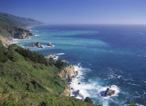 Tim Fitzharris - Big Sur coast from near Grimes Point, California