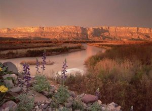 Tim Fitzharris - Sierra Ponce and Rio Grande, Big Bend National Park, Texas