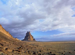 Tim Fitzharris - Shiprock, the basalt core of an extinct volcano, New Mexico