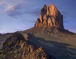 Tim Fitzharris - Shiprock, the basalt core of an extinct volcano, New Mexico