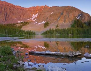 Tim Fitzharris - Palmyra Peak reflected in Alta Lake near Telluride, Colorado