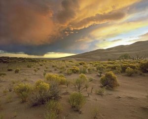 Tim Fitzharris - Storm clouds over Great Sand Dunes National Monument, Colorado