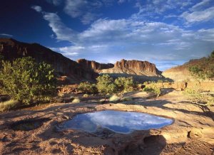 Tim Fitzharris - Water pothole at Panorama Point, Capitol Reef National Park, Utah