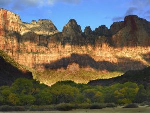 Tim Fitzharris - Towers of the Virgin with cloud shadows, Zion National Park, Utah
