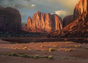 Tim Fitzharris - Camel Butte rising from the desert floor, Monument Valley, Arizona