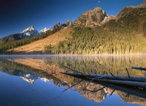 Tim Fitzharris - Teton Range reflecting in String Lake, Grand Teton National Park, Wyoming