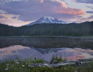 Tim Fitzharris - Mount Rainier and Reflection Lake, Mount Rainier National Park, Washington