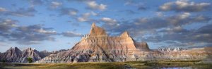 Tim Fitzharris - Landscape showing erosional features in sandstone, Badlands National Park, South Dakota