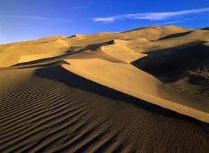 Tim Fitzharris - 750 foot tall sand dunes, tallest in North America, Great Sand Dunes National Monument, Colorado