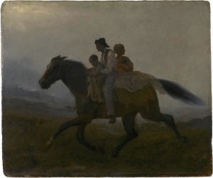 Eastman Johnson - A Ride for Liberty -- The Fugitive Slaves, ca. 1862