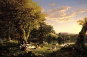 Thomas Cole - The Pic-Nic, 1846