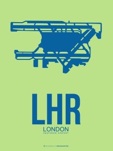 NAXART Studio - LHR London Poster 2