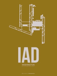NAXART Studio - IAD Washington Poster 3