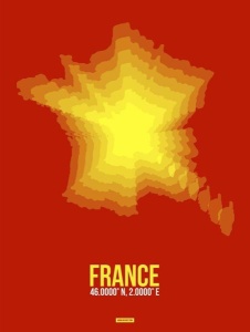 NAXART Studio - France Radiant Map 1