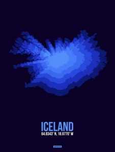 NAXART Studio - Iceland Radiant Map 3