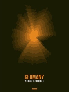 NAXART Studio - Germany Radiant Map 1