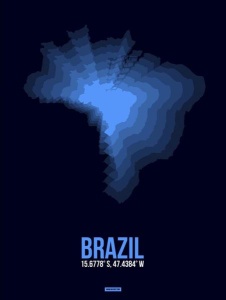 NAXART Studio - Brazil Radiant Map 3