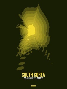 NAXART Studio - South Korea Radiant Map 3
