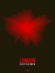 NAXART Studio - London Radiant Map 2