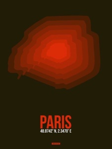 NAXART Studio - Paris Radiant Map 4