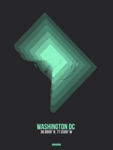 NAXART Studio - Washington DC Radiant Map 3