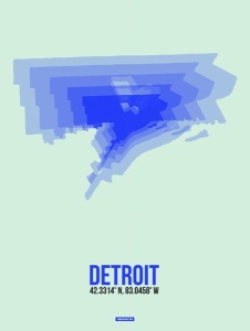 NAXART Studio - Detroit Radiant Map 1