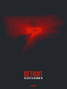 NAXART Studio - Detroit Radiant Map 3