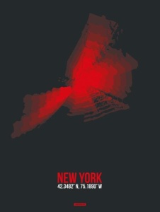 NAXART Studio - New York Radiant Map 3