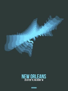 NAXART Studio - New Orleans Radiant Map 2