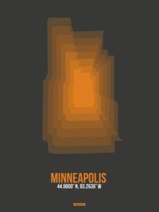 NAXART Studio - Minneapolis Radiant Map 3