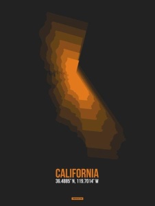 NAXART Studio - California Radiant Map 2