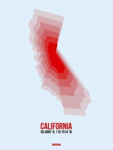 NAXART Studio - California Radiant Map 4