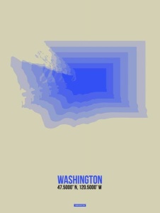 NAXART Studio - Washington Radiant Map 3