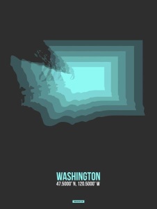 NAXART Studio - Washington Radiant Map 5