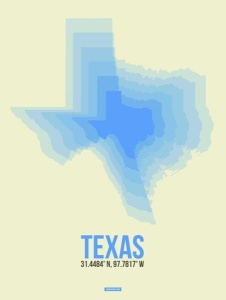 NAXART Studio - Texas Radiant Map 1