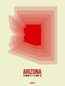 NAXART Studio - Arizona Radiant Map 1