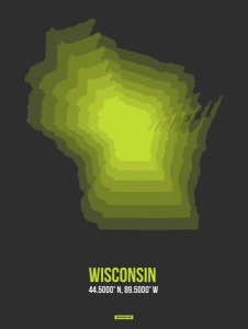 NAXART Studio - Wisconsin Radiant Map 4