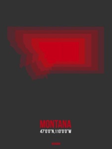 NAXART Studio - Montana Radiant Map 6