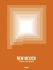 NAXART Studio - New Mexico Radiant Map 3