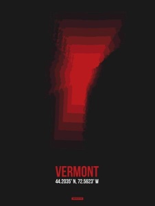 NAXART Studio - Vermont Radiant Map 4