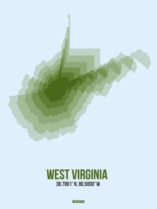 NAXART Studio - West Virginia Radiant Map 2