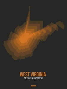 NAXART Studio - West Virginia Radiant Map 5