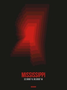 NAXART Studio - Mississippi Radiant Map 6