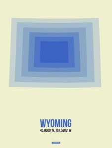 NAXART Studio - Wyoming Radiant Map 1