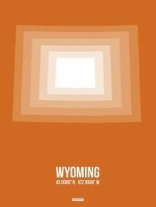 NAXART Studio - Wyoming Radiant Map 3