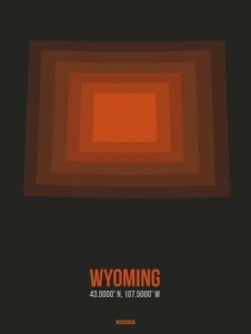 NAXART Studio - Wyoming Radiant Map 5