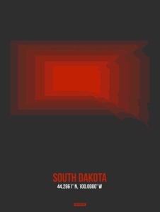 NAXART Studio - South Dakota Radiant Map 4